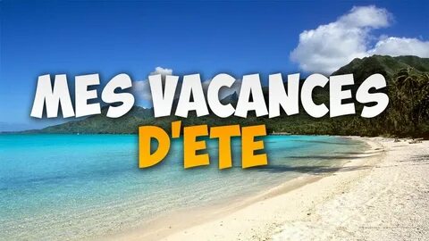 Les vacances