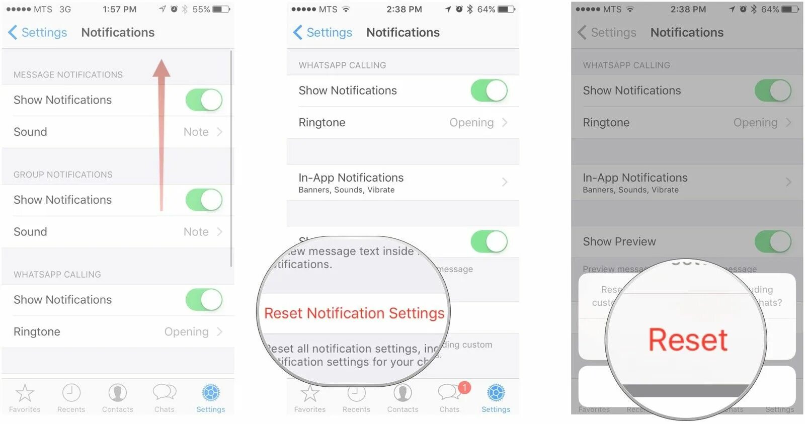 Почему не работает whatsapp на мтс. Настройки ватсап на айфоне. настройки уведомлений ватсап на айфоне. настройки whatsapp iphone. настройка уведомлений whatsapp на iphone.