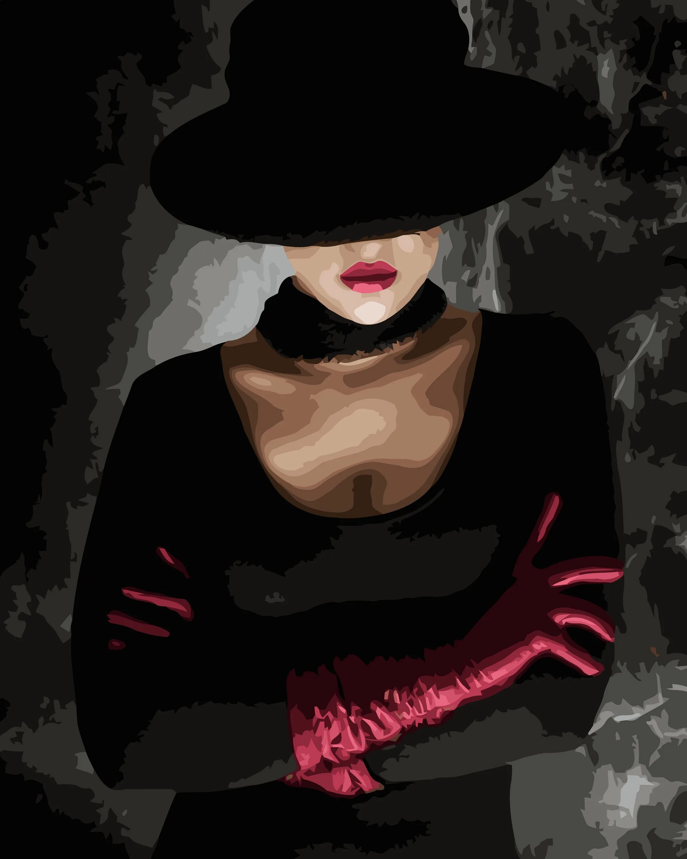 девушка в сиреневой шляпе. аватарка вумен. девушка в шляпке. Lorraine dell wood картины. елена васильева тюмень.