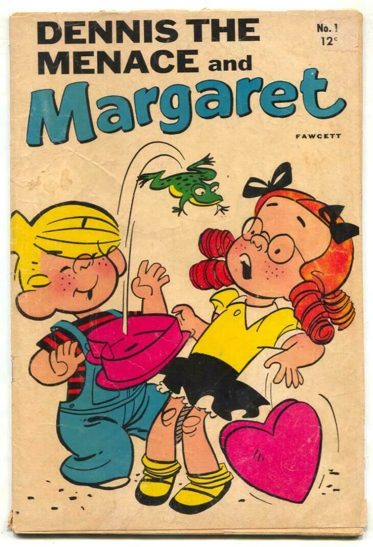 Dennis the Menace. Dennis Menace and Margaret. Dennis the Menace Margaret cartoon.