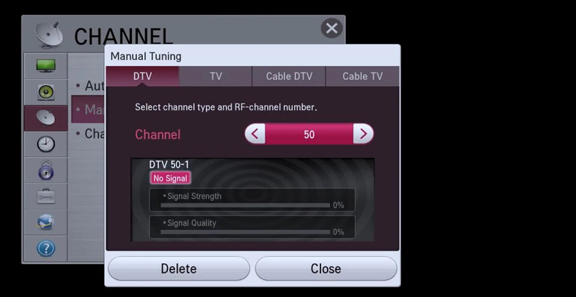 Как пользоваться телевизором lg. LG no Signal. LG TV source.