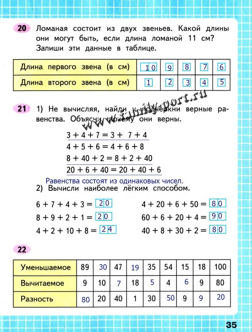 Вычисли 2 7 7 6 35. Ломаная состоит из двух звеньев. Ломаная состоит из звеньев. Таблица и ответы по математике 2 класс. Ломаная состоит из двух звеньев какой длины.