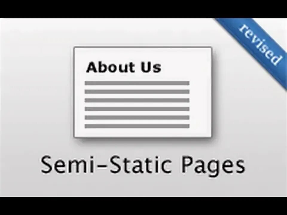 Static pages