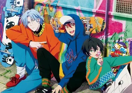 Langa and reki official art sk8