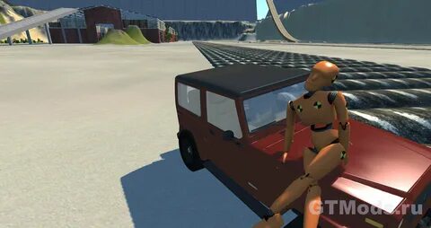 Мод на манекен в beamng drive