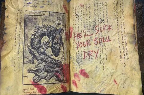 Necronomicon Evil Dead Book of the Dead with Pages eBay