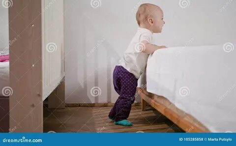 Near the bed