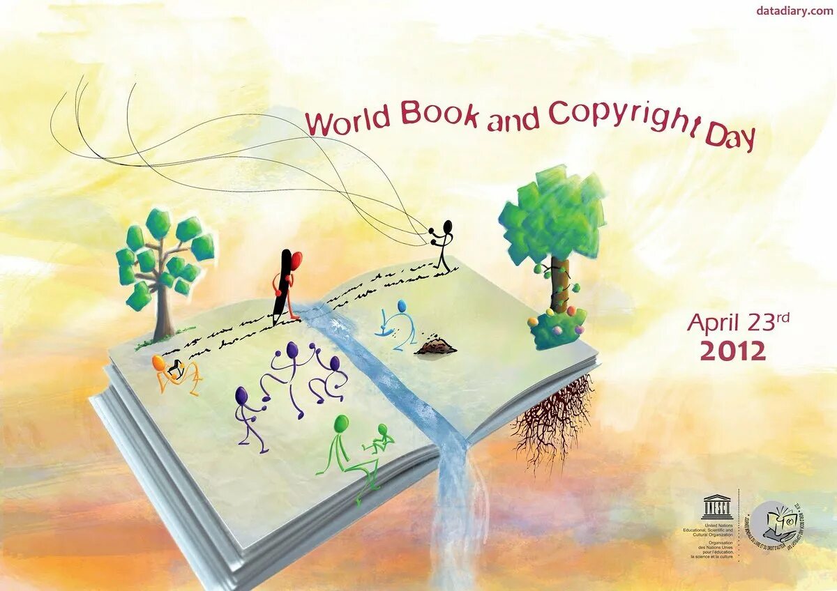 World book and Copyright Day. World book Day 23. 23 Апреля Всемирный день книги. 23 April book Day. When day book