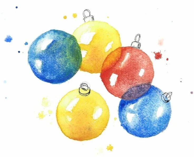 Рисуем воздушный шар акварелью. Рисование воздушными шариками с краской. Рисование воздушные шары. Акварельные стеклянные шарики. Рисуем шар красками.