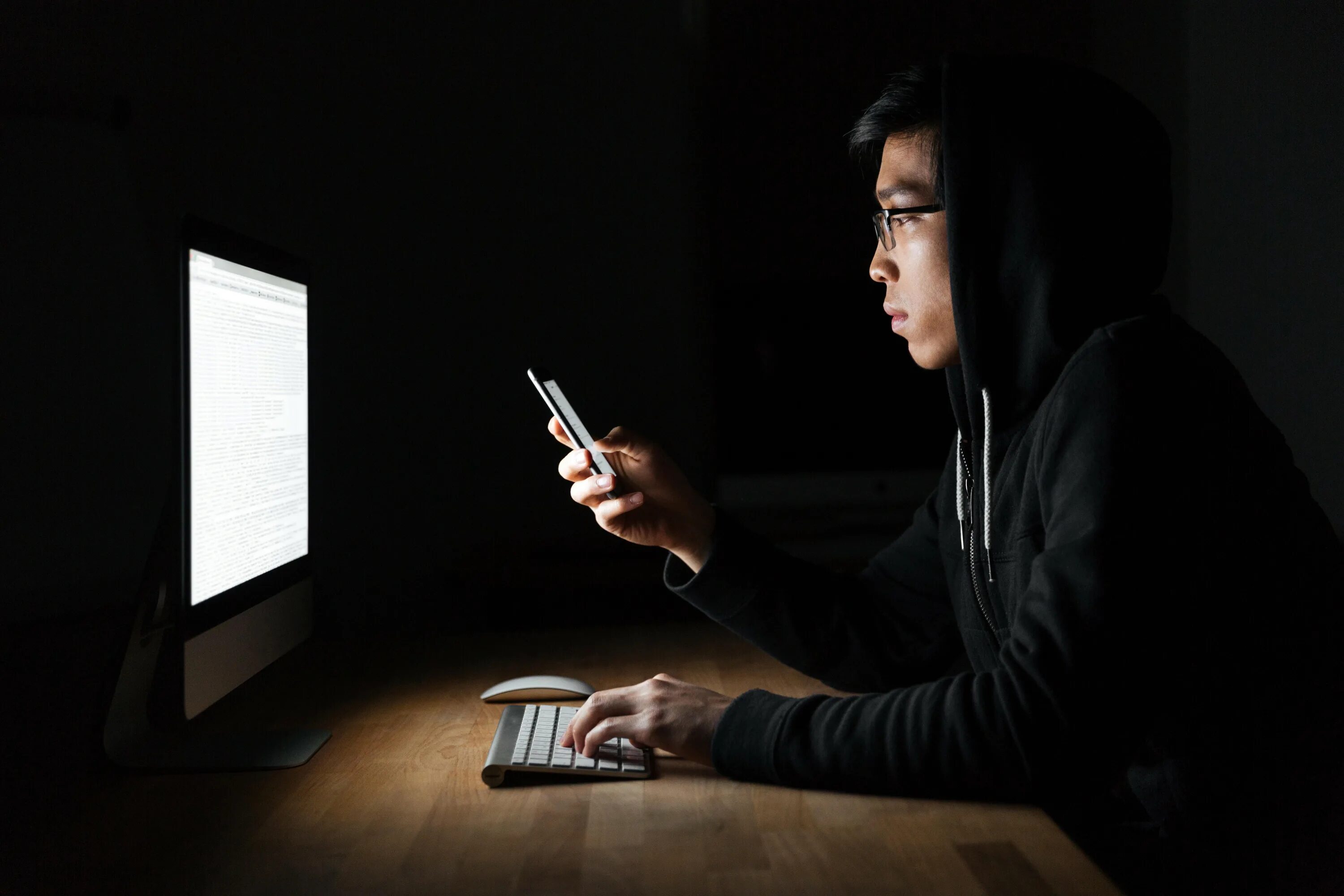 Hackers use the camera