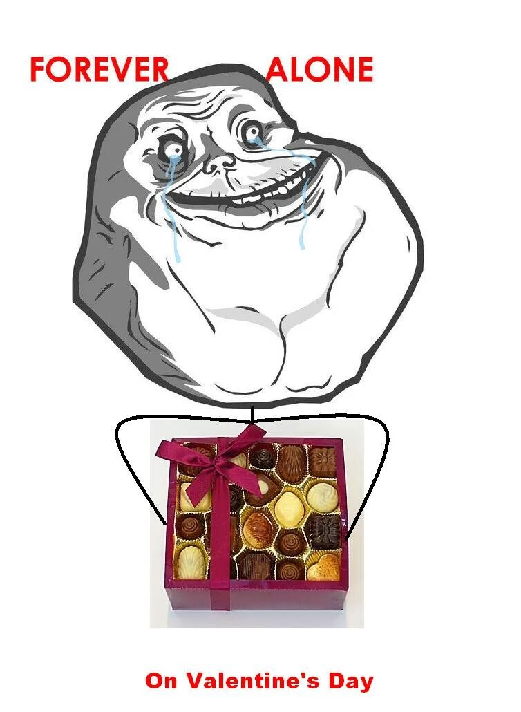 Foreve. Форевер Элон. Forever Alone Мем. Valentine's Day Forever Alone. Forever Alone 14 февраля.