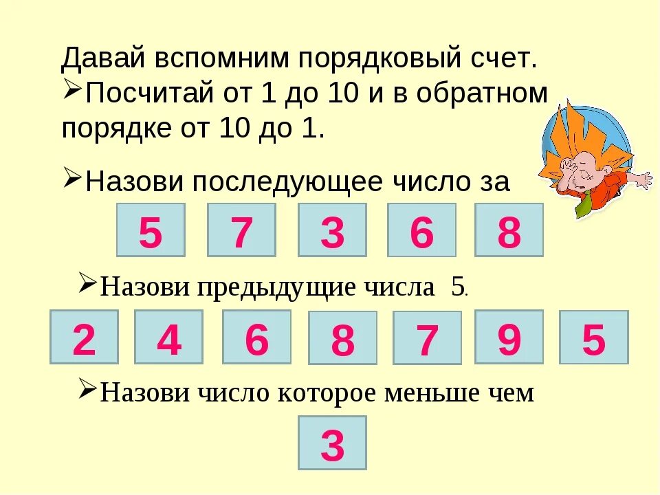 Порядковый номер числа c. Порядковый номер числа c