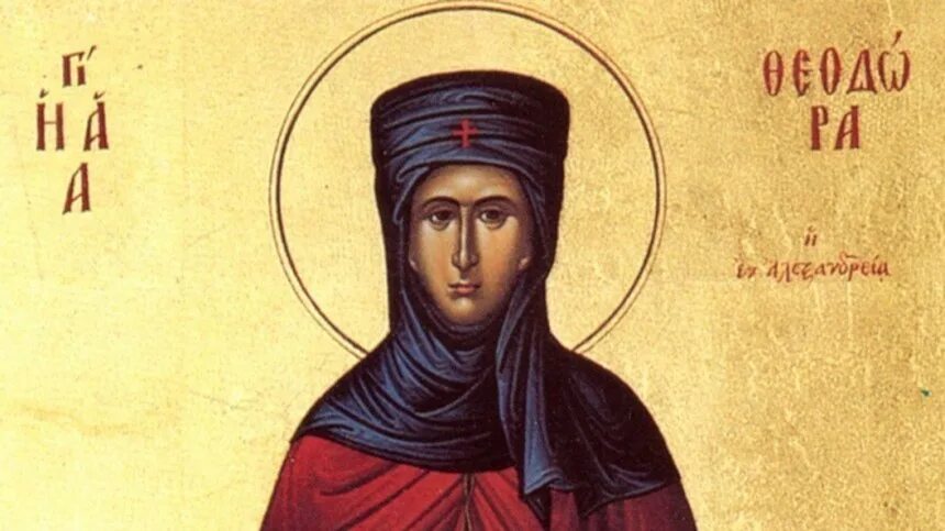 Святая феодора. Феодора александрийская 24 сентября. Преподобная феодора александрийская младшая. Преподобная феодора. День феодоры александрийской.