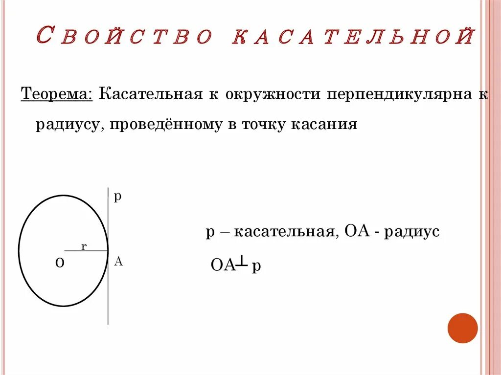 Прямая р является касательной к окружности. Формула для квадрата касательной к окружности. Формула радиуса касательной окружности. Окружность касательная к окружности. Свойства касательной к окружности.