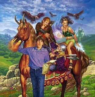 Книга фэнтези герой