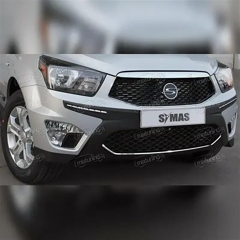 Бампер ssangyong new. Бампера передний ССАНГЙОНГ Актион Нью 2012. Бампер передний Санг енг Актион. Бампер SSANGYONG Actyon New. Защита бампера Санг енг Актион Нью.