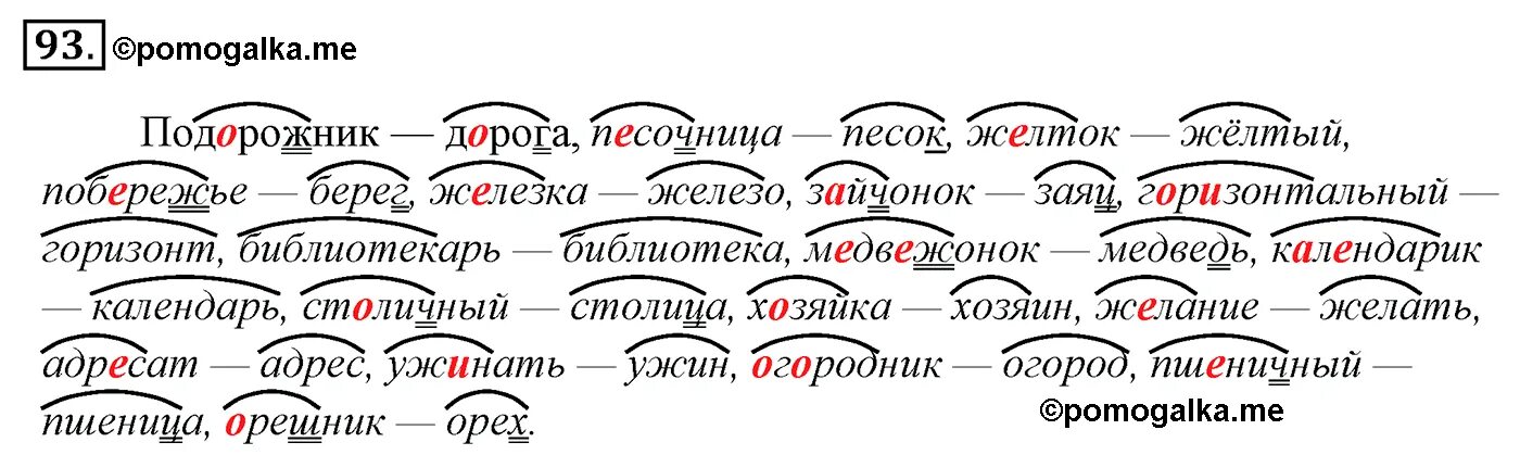 Однокоренное имя существительное к слову работать. Упражнение 93 русский язык 4 класс. Русский язык 4 класс стр 93. Упражнение 93. Русский язык стр 58.