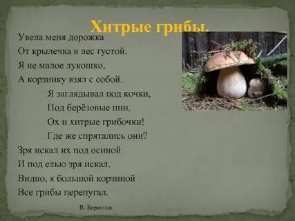 Я заглядывал под кочки под березовые автор
