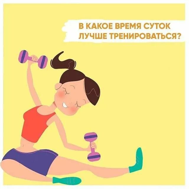 Упражнения дома для девушек. В какое время лучше тренироваться. В какое время лучше тренироваться. В какое время суток лучше тренироваться. Лучшее время дня для тренировок.
