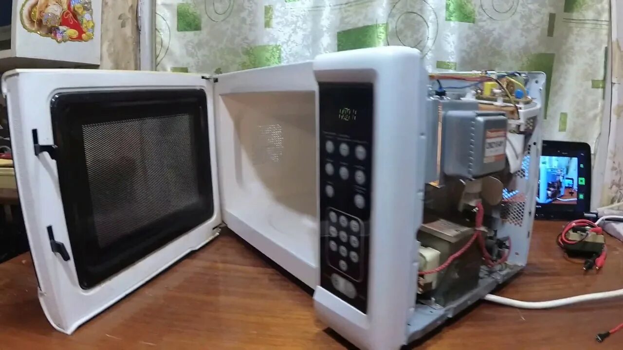 Как разобрать дверь микроволновки lg Закрывайте дверцу микроволновки 88 фото