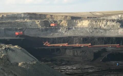 Mining land