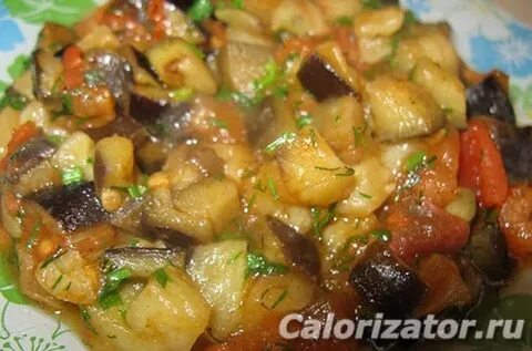 Рагу из баклажанов с мясом