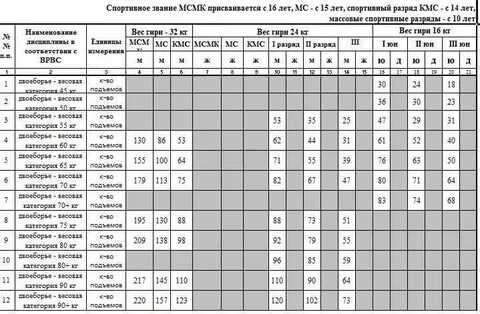 Наличие спортивного звания спортивного разряда