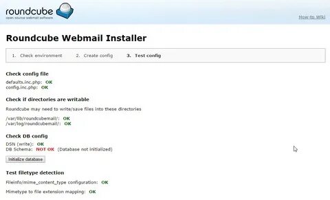 Install check