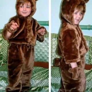 Костюм медведя для мальчика своими руками