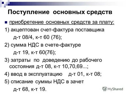 Акцептован счет поставщика за материалы