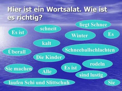Es ist ein