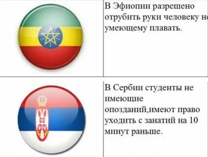 В других странах в том