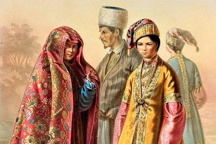 Как выглядели древние татары � � � � � � �-� � � � � �