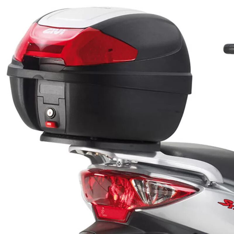 Купить кофр для скутера. GIVI кофр Monolock 29 л. Кофр для Honda PCX 125. PCX 150 Honda с кофром. Кофр GIVI на Honda PCX 150.