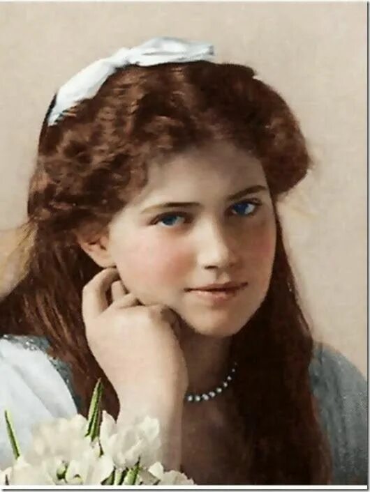 Фото анастасии романовой дочери николая 2 She who pwns people with history, Anastasia on board the Standart. Source Anasta