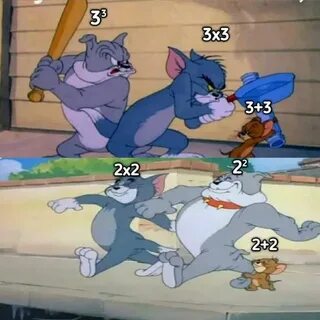 Мем с томом и джерри