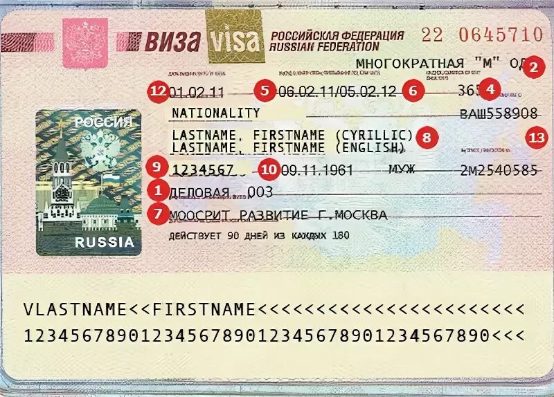 Где смотрят визу