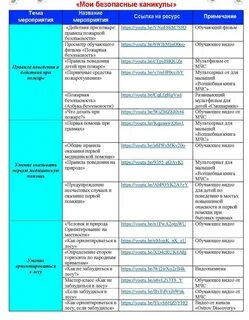 План мероприятий посвященный детскому саду