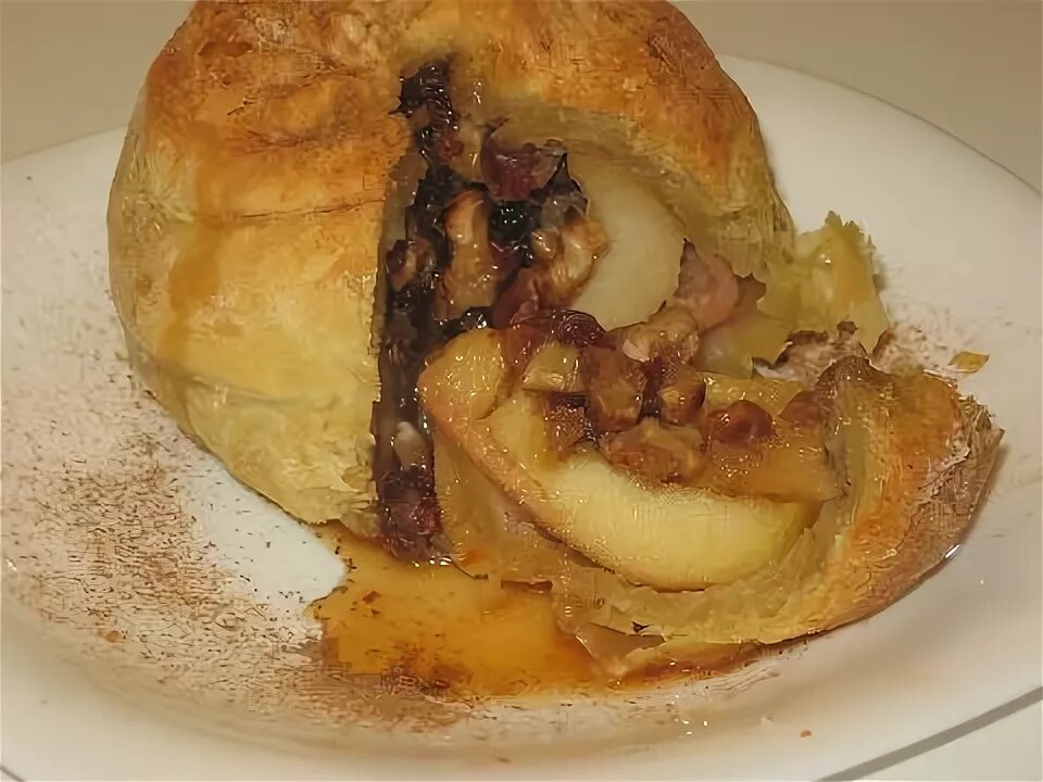 Запеченные яблоки в тесте Совет да Еда Дзен
