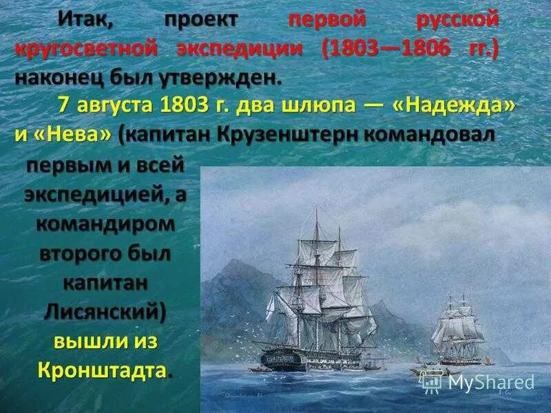 Заметки из кругосветного путешествия легенда феникса. Кругосветное путешествие 1803-1806 Крузенштерн. Кругосветное плавание экспедиции 1803.