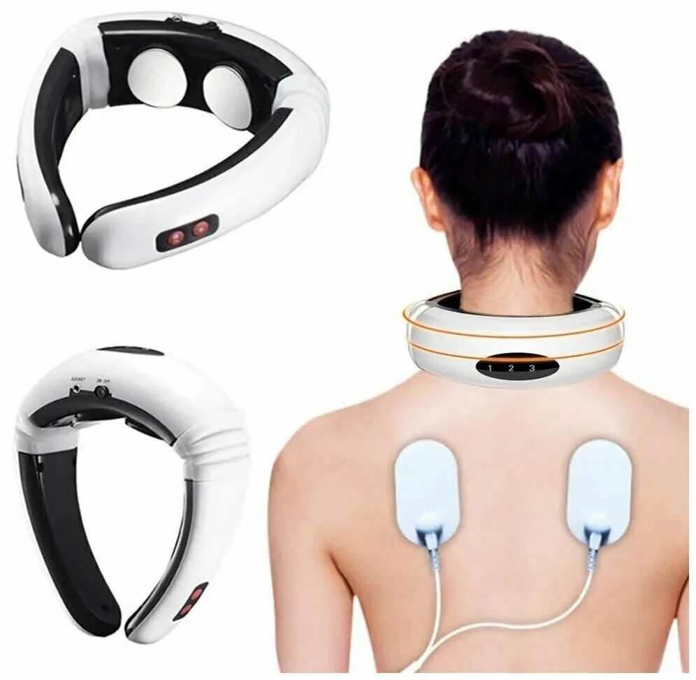 Массажер импульсный для шеи Smart Neck Massager 6689. Электростимулятор массажер для шеи cervical vertebra Neck Massager. MS-173 массажер для шеи Smart Neck Massager. Массажер электрический a-170b electrical Massager. Лучшие электрические массажеры для шеи