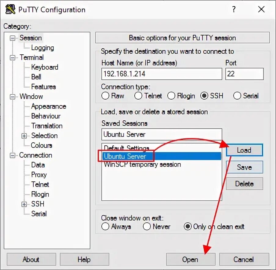 Подключение через Putty. Putty подключение по SSH. Как подключиться к серверу через Putty. SSH подключение через Putty.