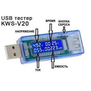 Емкость аккумулятора usb