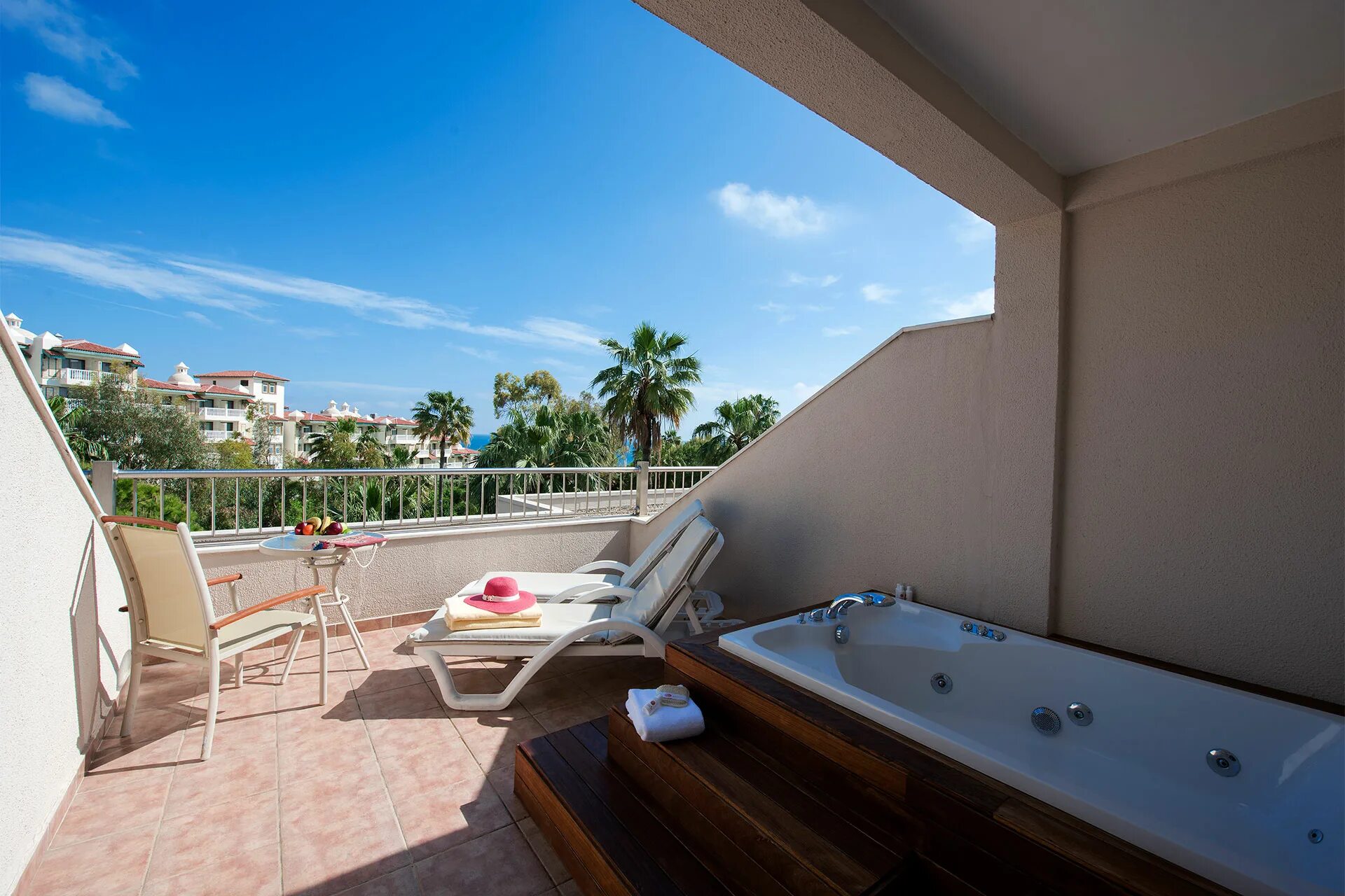 Superior balcony
