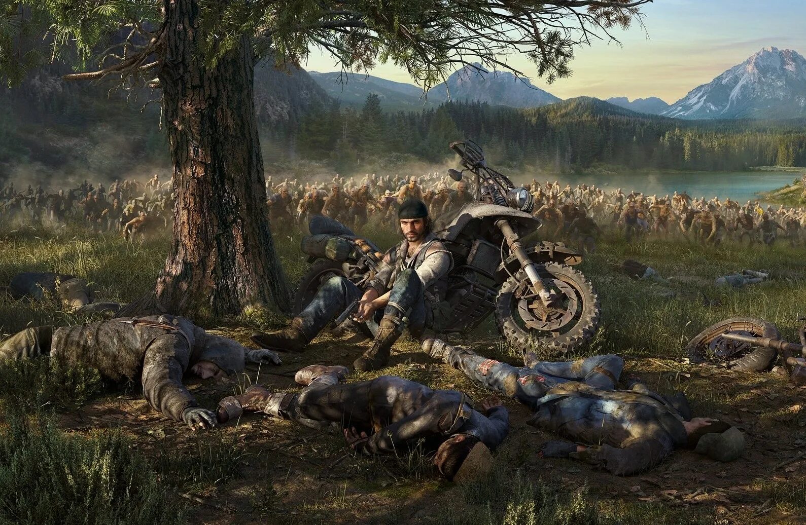 1 год после игр. Days gone. Days gone 2. Days gone ps4. Игра Days gone.