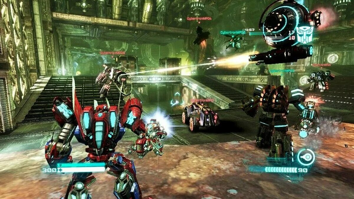 Игры transformers fall of cybertron