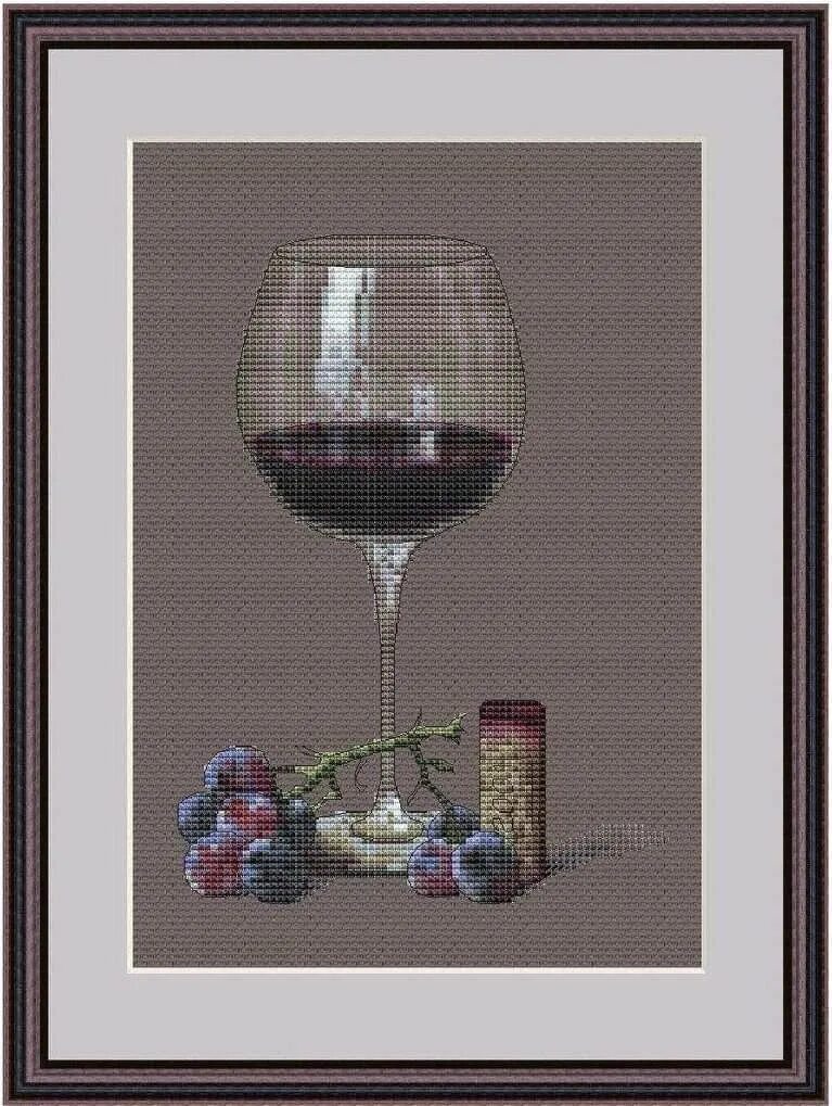 Вышивка крестиком бокал. Вышивка крестом вино. Вышивка бокал вина. Вышивка крестиком вино.