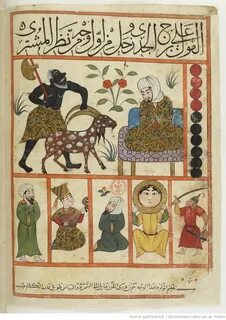 Каковы особенности миниатюр в арабских книгах