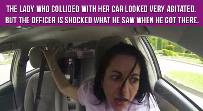He got of the car. He got of the car