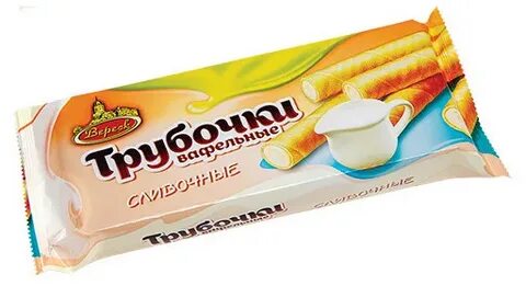 Сливочные трубочки